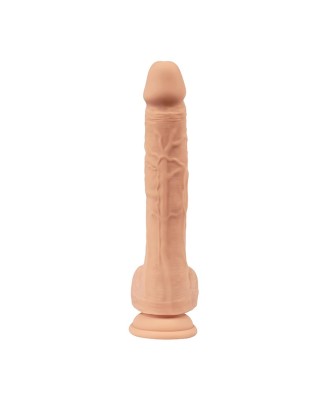 Fantasy Zeus - Wibrujący i poruszający się dildo z pilotem – silikon ultra soft
