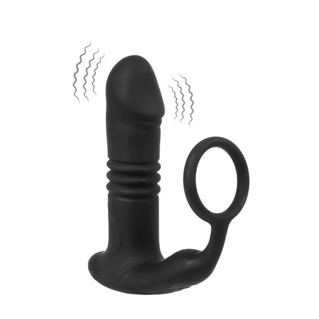 Fantasy Hades - Masazer prostaty z funkcją penetracji i wibracji – Zdalnie Sterowany