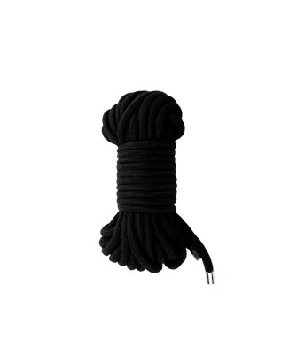 Fantasy Bondage Rope 10m - Czarny Sznur do Shibari - 10m