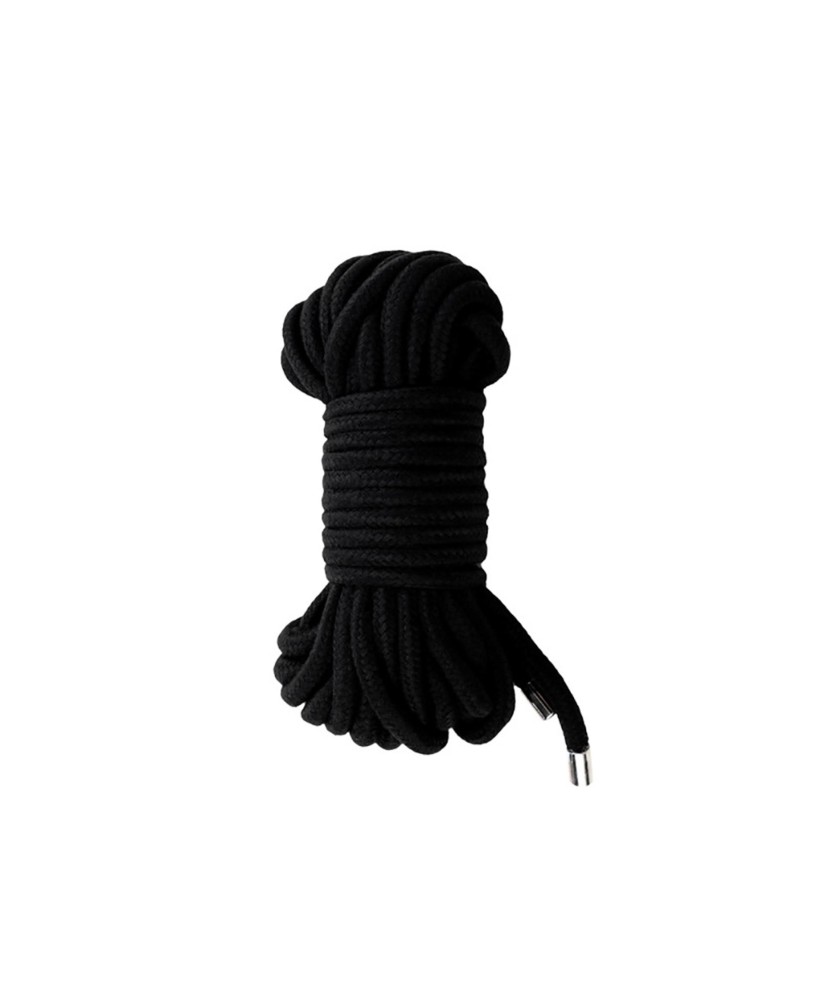 Fantasy Bondage Rope 10m - Czarny Sznur do Shibari - 10m