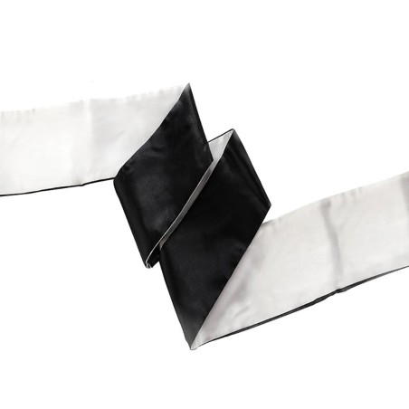 Fantasy - Czarna Satynowa Opaska na Oczy