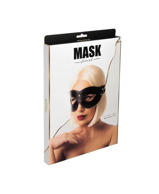 Seksowna domina z maską na oczach