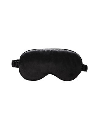 Comfy satin blindfold - Satynowa Opaska na Oczy - Czarna