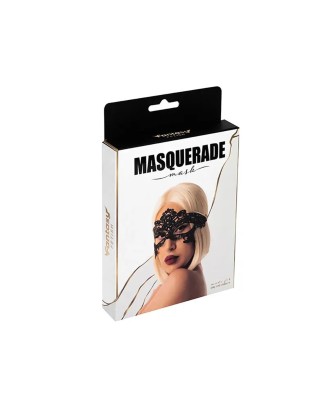 Flexible mask - Czarna Koronkowa Maska na Oczy