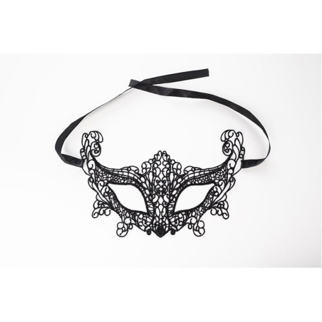 Flexible mask - Czarna Koronkowa Maska na Oczy
