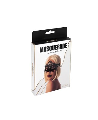 Flexible mask - Czarna Koronkowa Maska na Oczy