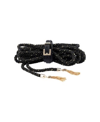 GUILTY PLEASURE EMBRACE ROPE 3M - Czarny Elegancki Sznur do Krępowania