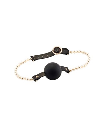 GUILTY PLEASURE MAJESTIC PEARL MOUTHGAG - Elegancki Knebel Kulka