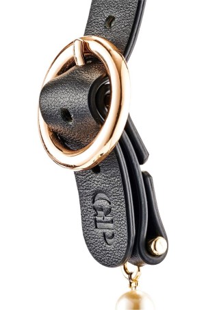 GUILTY PLEASURE BOUDOIR PEARL BINDFOLD - Opaska na Oczy z Perłowym Detalem