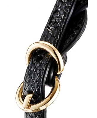 GUILTY PLEASURE MOONLIGHT BRAIDED MOUTHGAG - Czarny Knebel Kulka