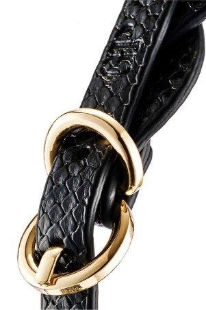 GUILTY PLEASURE MOONLIGHT BRAIDED MOUTHGAG - Czarny Knebel Kulka