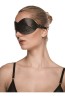 GUILTY PLEASURE Beacon Braided Blindfold - Elegancka Opaska na Oczy - Czarna - Seksowna kobieta