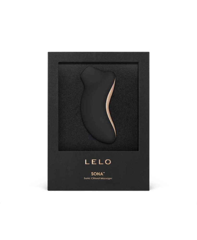 Lelo Sona Black - Stymulator Łechtaczki Soniczny - Czarny - 1