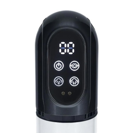 Engage - Automatyczna Wodoodporna Pompka Erekcyjna z Masturbatorem - Gun Metal