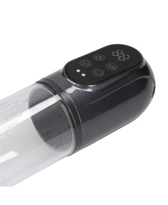 Engage - Automatyczna Wodoodporna Pompka Erekcyjna z Masturbatorem - Gun Metal