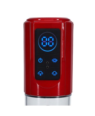 MegaLift - Automatyczna Wodoodporna Pompka Erekcyjna - Metallic Red