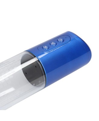 HyperPump - Elektryczna Pompka Erekcyjna Próżniowa - Metallic Blue