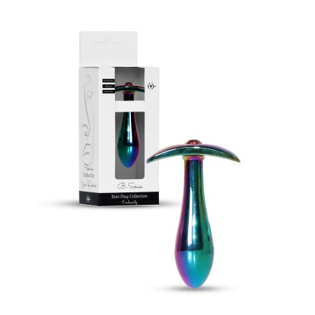 Jewellery Multicolour PLUG - Red S - Metalowy Korek Analny