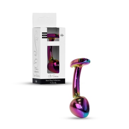 Jewellery Multicolour Curved PLUG - M - Metalowy Korek Analny