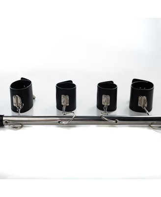 Spreader bar with wrist and ankle cuffs