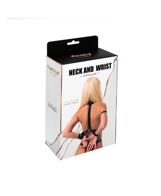 Adjustable neck and wrist straps