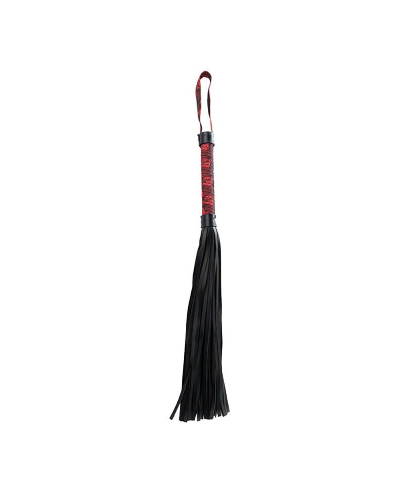 Red & black flogger