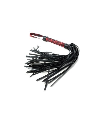 Red & black flogger