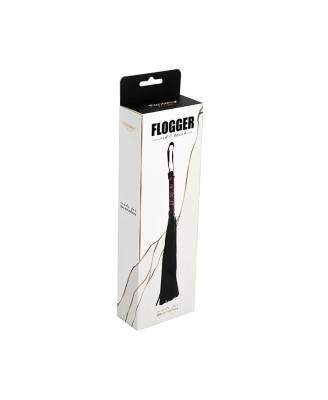 Red & black flogger