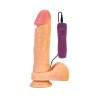 Bruno Motor - Wibrujące Realistyczne Dildo - 22 cm