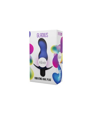 Alive Gladius Vibrator Plug - Wibrujący Korek Analny