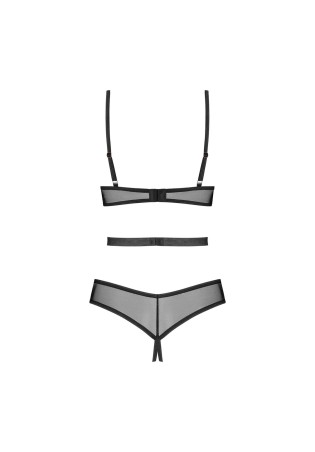 Obsessive Euridia Body Otwarte - Czarne - M/L