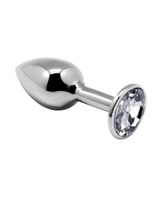 Alive Mini Metal Butt Plug L - Korek Analny z Kryształkiem