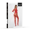 SoftLine Colection Bodystocking Otwarte 2037 - Czerwone