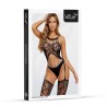SoftLine Colection Bodystocking Otwarte 2041 - Czarne