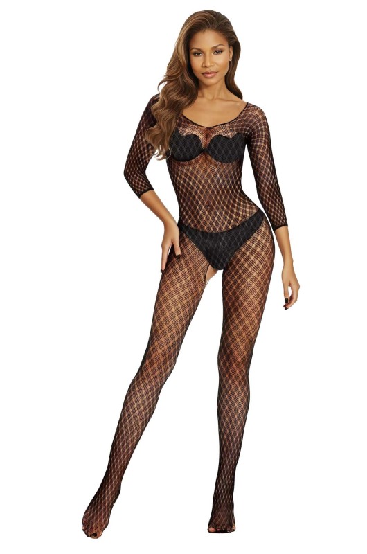 SoftLine Colection Bodystocking 2048 - Czarne