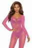 SoftLine Colection Bodystocking 2061 - Różowe