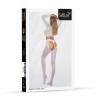 SoftLine Colection Bodystocking Otwarte 2078 - Białe