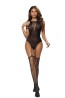 SoftLine Collection Bodystocking 2040 - Czarne