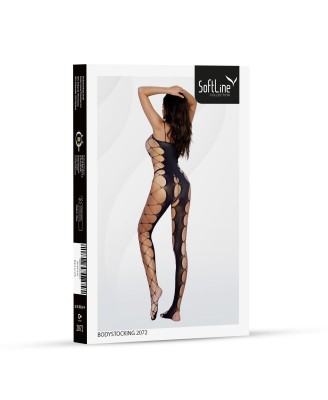 SoftLine Collection Bodystocking 2072 - Czarne