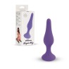 Plug-Silicone Plug - Korek Analny Duzy Fiolet
