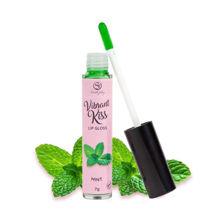 LIP GLOSS VIBRANT KISS MINT - Błyszczyk Stymulujący Mięta