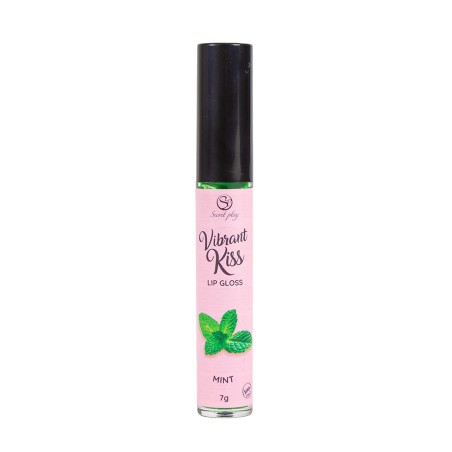 LIP GLOSS VIBRANT KISS MINT - Błyszczyk Stymulujący Mięta