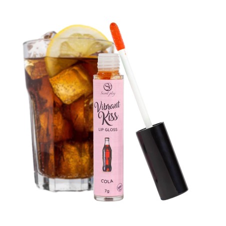 LIP GLOSS VIBRANT KISS COLA - Błyszczyk Stymulujący Cola