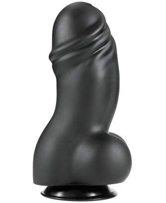 INFERNO - Fat Boys Dildo XXL PVC - Czarne - 27 cm
