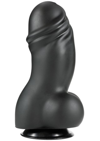 INFERNO - Fat Boys Dildo XXL PVC - Czarne - 27 cm