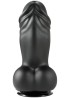 INFERNO - Fat Boys Dildo XXL PVC - Czarne - 27 cm