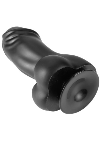 INFERNO - Fat Boys Dildo XXL PVC - Czarne - 27 cm