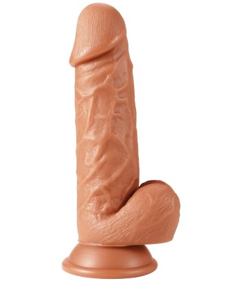 INFERNO – Realistyczny Cielisty Dildo z Przyssawką – 21 cm