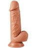 INFERNO – Realistyczny Cielisty Dildo z Przyssawką – 21 cm