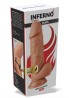 INFERNO – Realistyczny Cielisty Dildo z Przyssawką – 21 cm